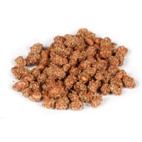 Alune (arahide) caramelizate cu susan 500g