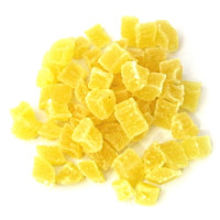 Ananas confiat cuburi 250g